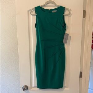 Marc New York Emerald Sleeveless Midi Dress